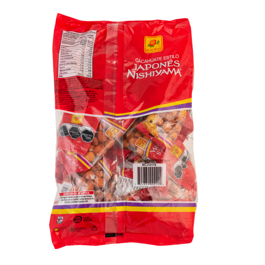 Cacahuate Japonés Nishiyama 12 piezas 60 grs