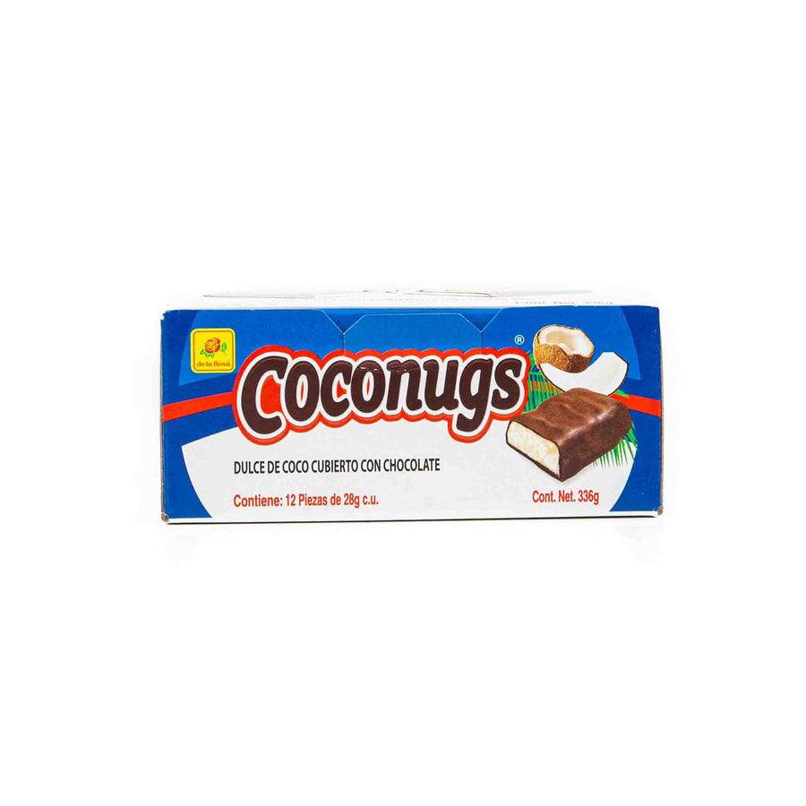 Chocolate CocoNugs con Coco rallado 12 piezas 28 grs