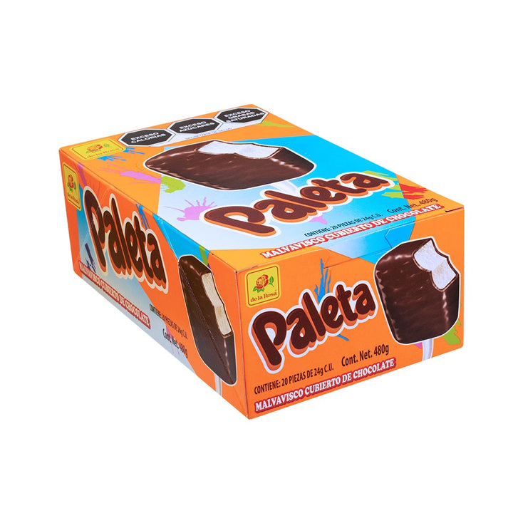 Paleta chocolate 20 piezas