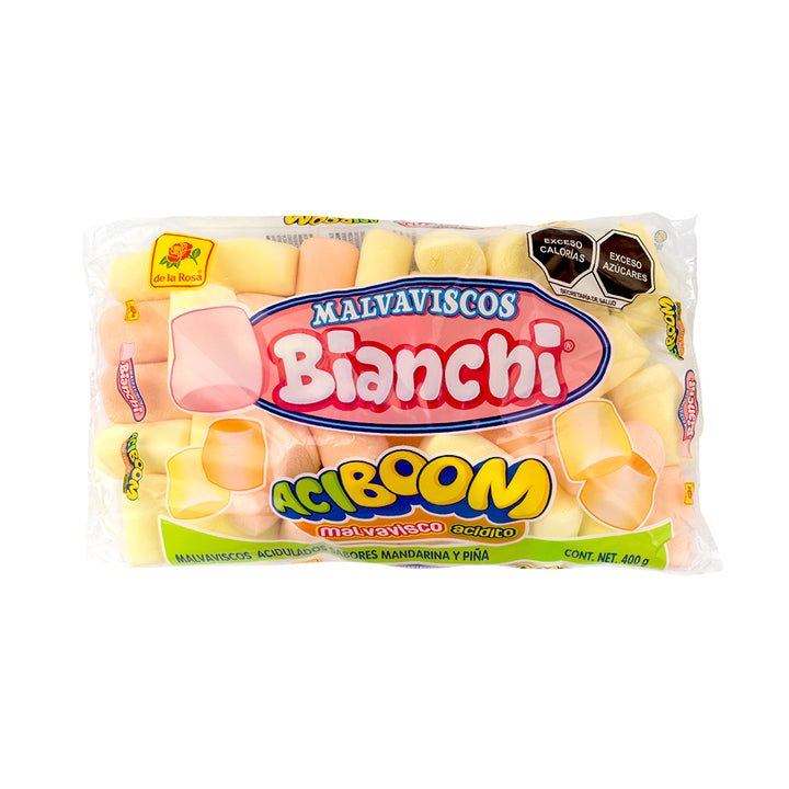 Bombón Bianchi Aci Boom sabor Mandarina y Piña 400 grs