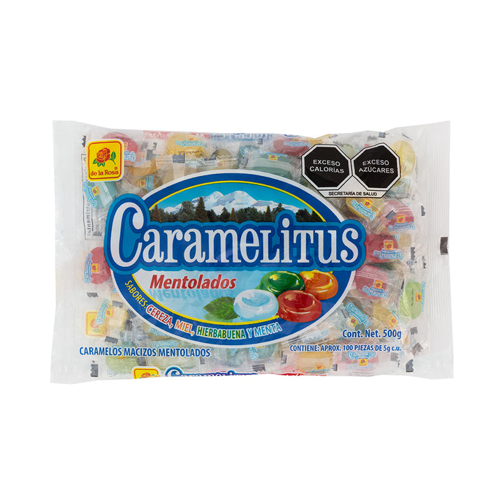 Caramelitus Mentolados Sabores Surtidos 100 piezas