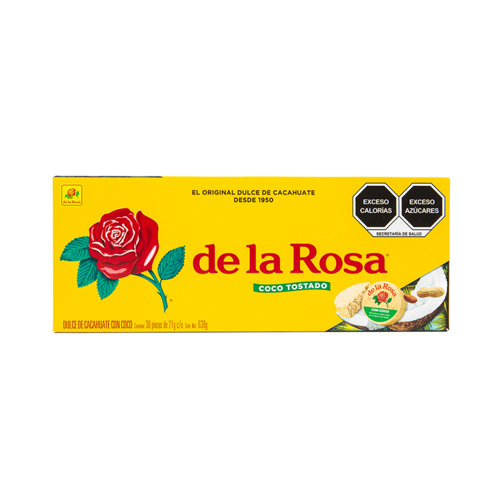 Mazapán con Coco 30 piezas 21 grs