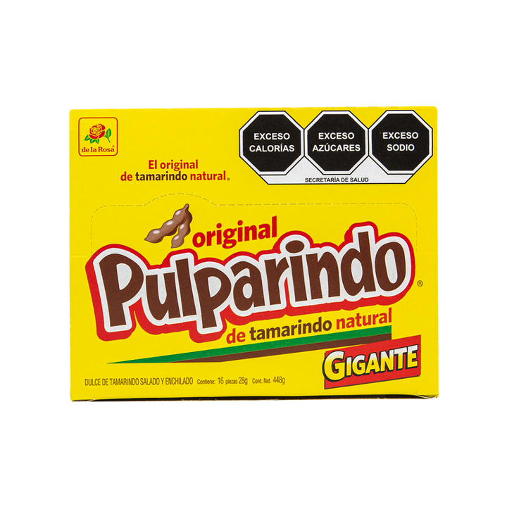 Pulparindo Original Gigante 16 piezas de 28 grs