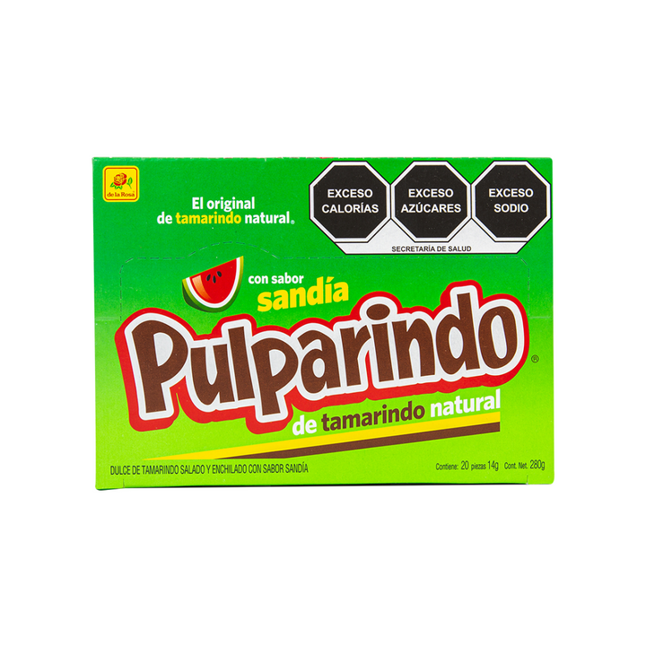 Pulparindo Sandía 20 piezas 14 grs