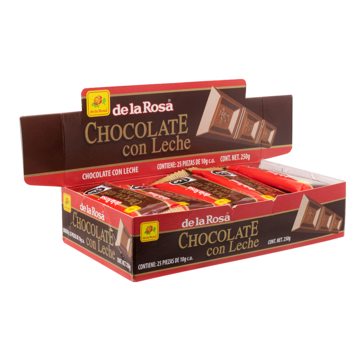 Chocolate Estilo Suizo Chico 25 piezas 10 grs c/u