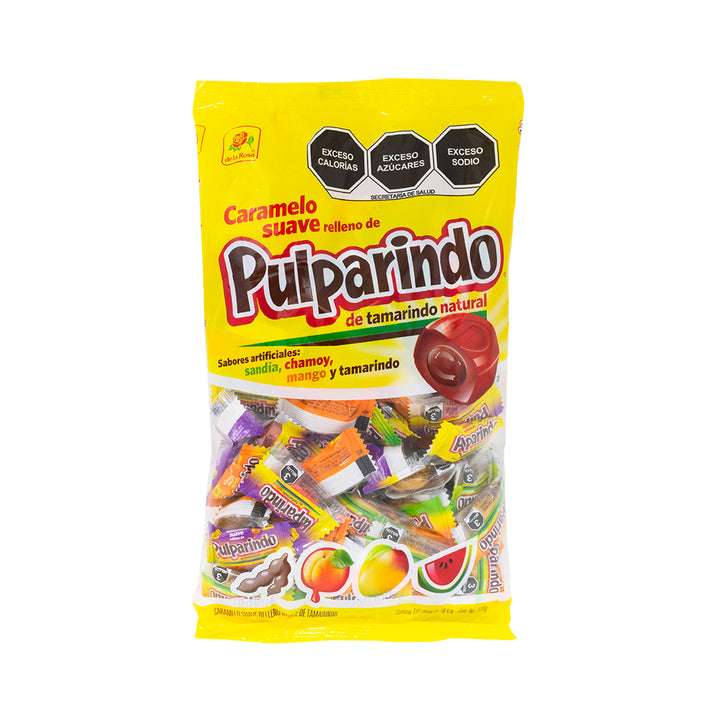 Caramelo Suave Pulparindo 100 piezas 5 grs