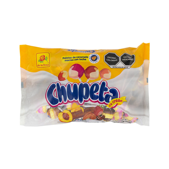 Chupeta Ice Cream Paleta 50 piezas 14 grs c/u