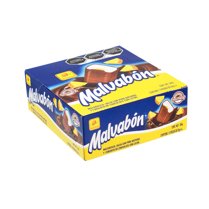 Malvabón Piña 12 piezas 22 grs