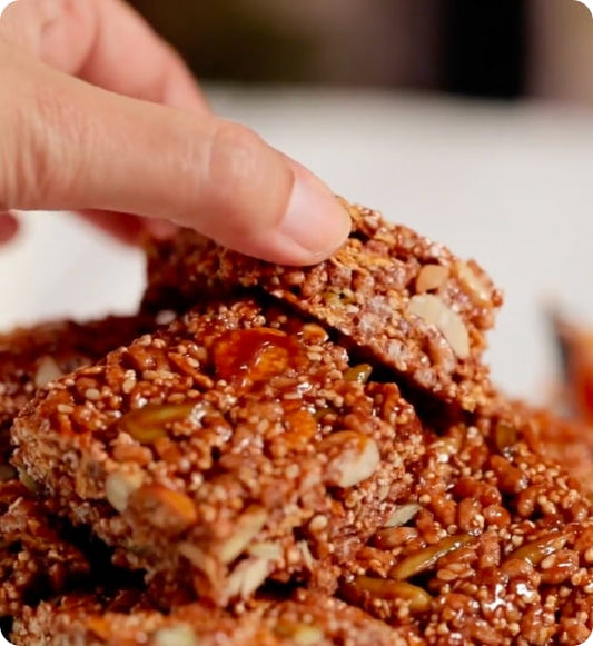 Barra de cereales con NUGS