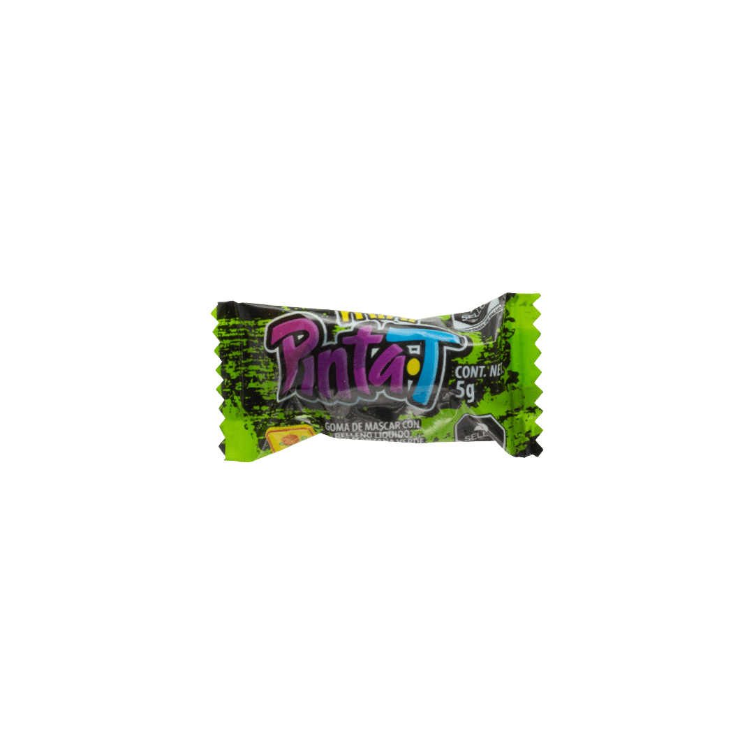 Mini Chicle Relleno Pinta-T 100 piezas 5 grs