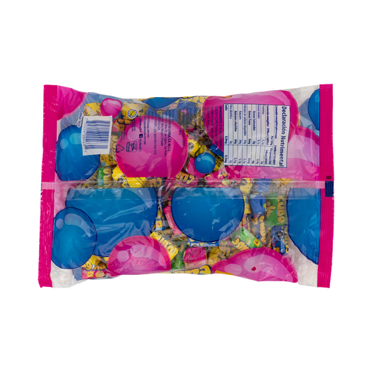 Chicle Cubo sabor a frutas 100 piezas 6 g c/u