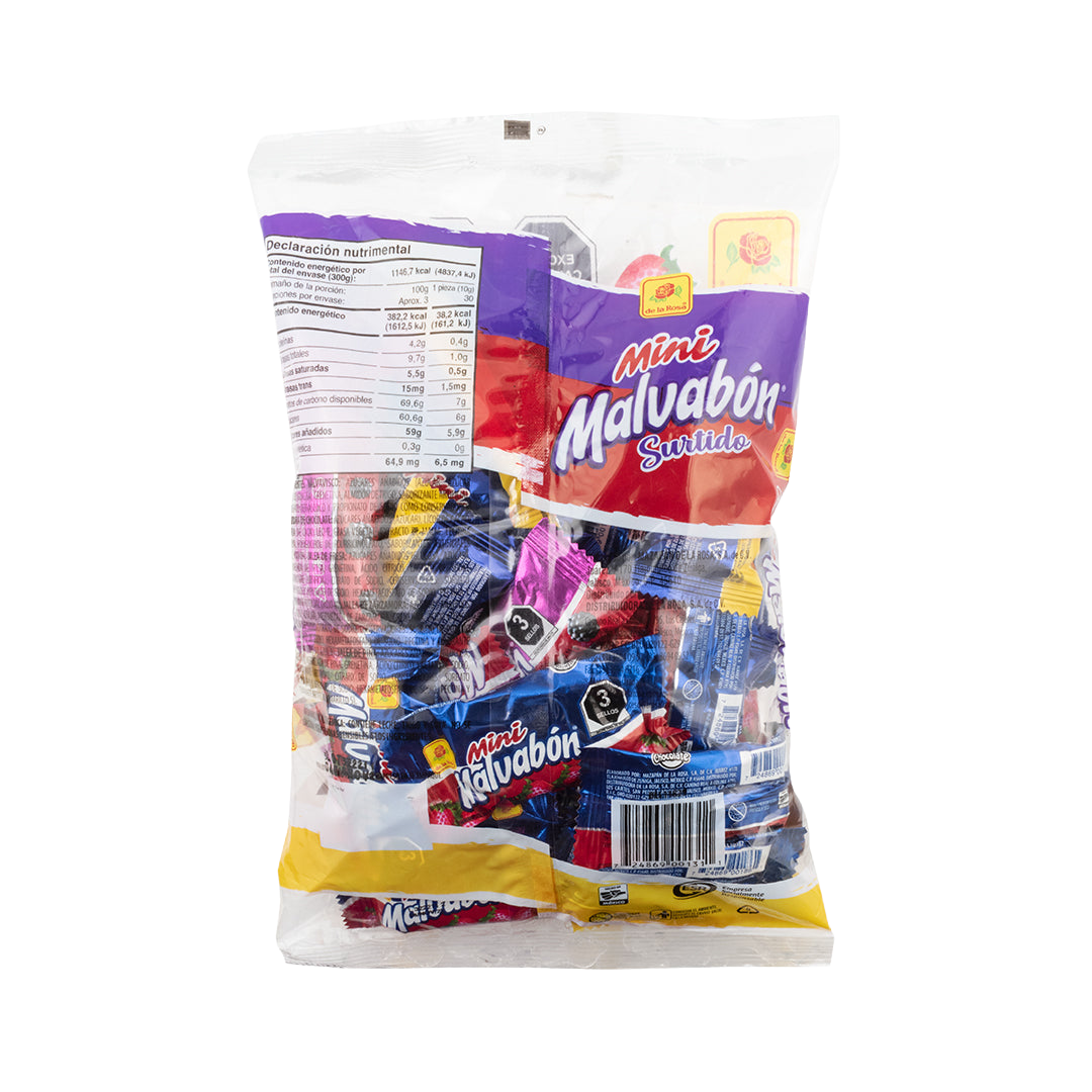 Mini Malvabon Surtido 30 piezas