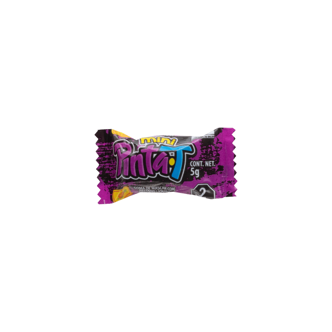 Mini Chicle Relleno Pinta-T 100 piezas 5 grs