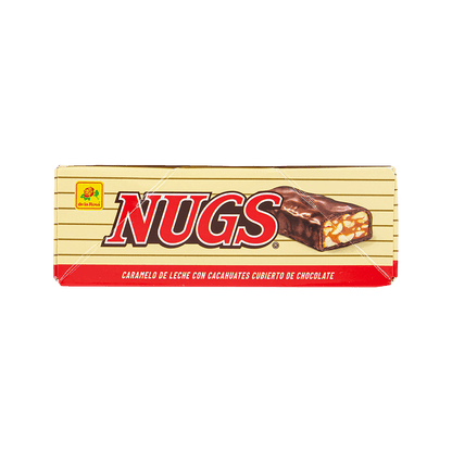 Chocolate Nugs con Cacahuate 12 piezas 28 grs