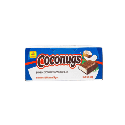 Chocolate CocoNugs con Coco rallado 12 piezas 28 grs
