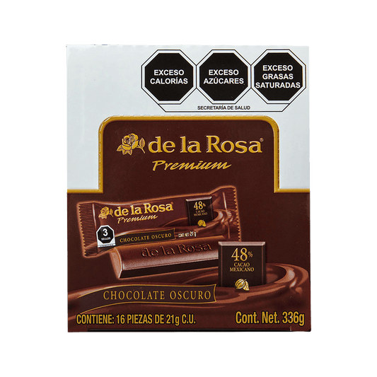 Chocolate Oscuro Premium 16 piezas 21 grs