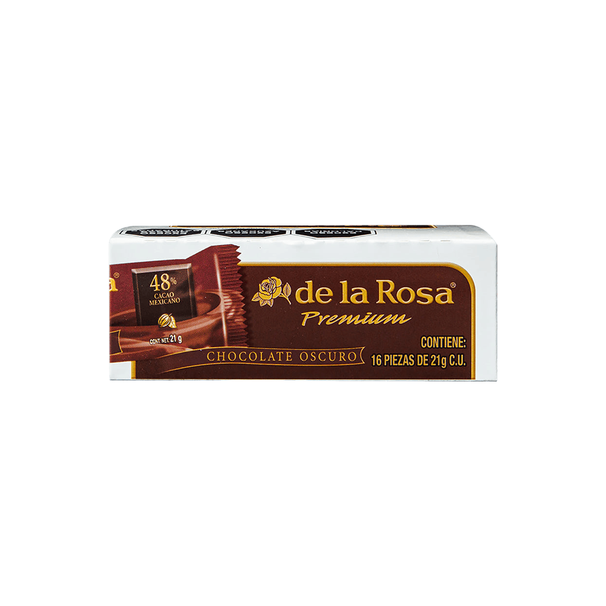 Chocolate Oscuro Premium 16 piezas 21 grs