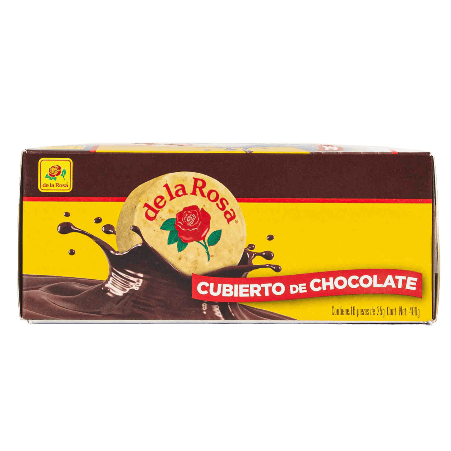 Mazapán cubierto con chocolate 16 piezas 22 grs
