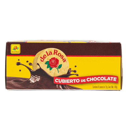 Mazapán cubierto con chocolate 16 piezas 22 grs