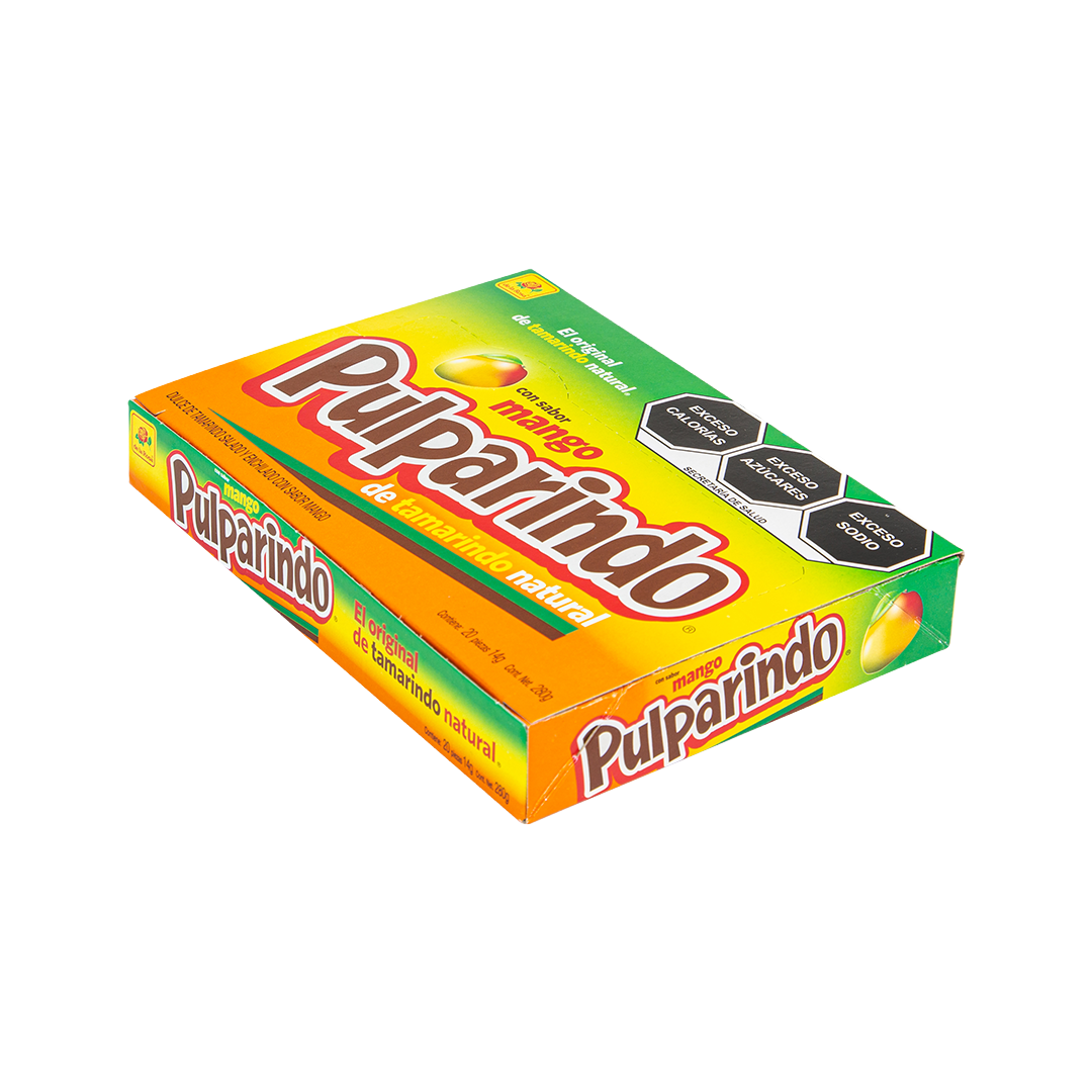 Pulparindo Mango 20 piezas 14 grs