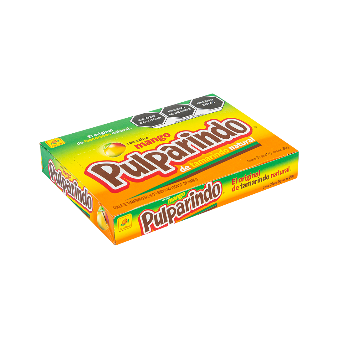 Pulparindo Mango 20 piezas 14 grs