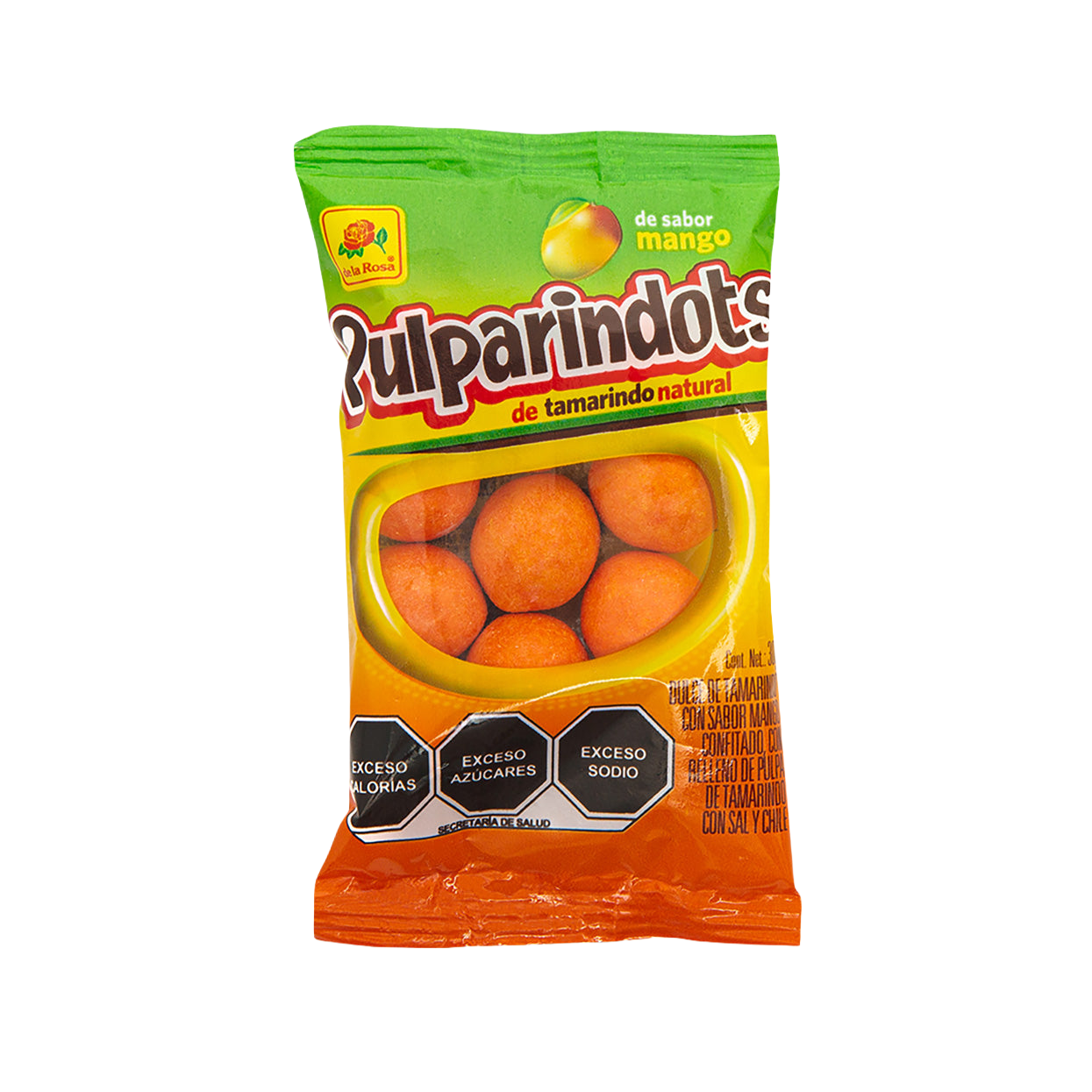 Pulparindots Mango 20 piezas 30 grs