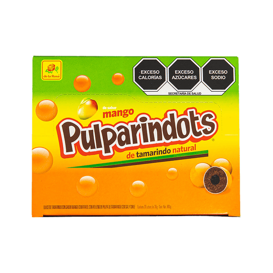 Pulparindots Mango 20 piezas 30 grs