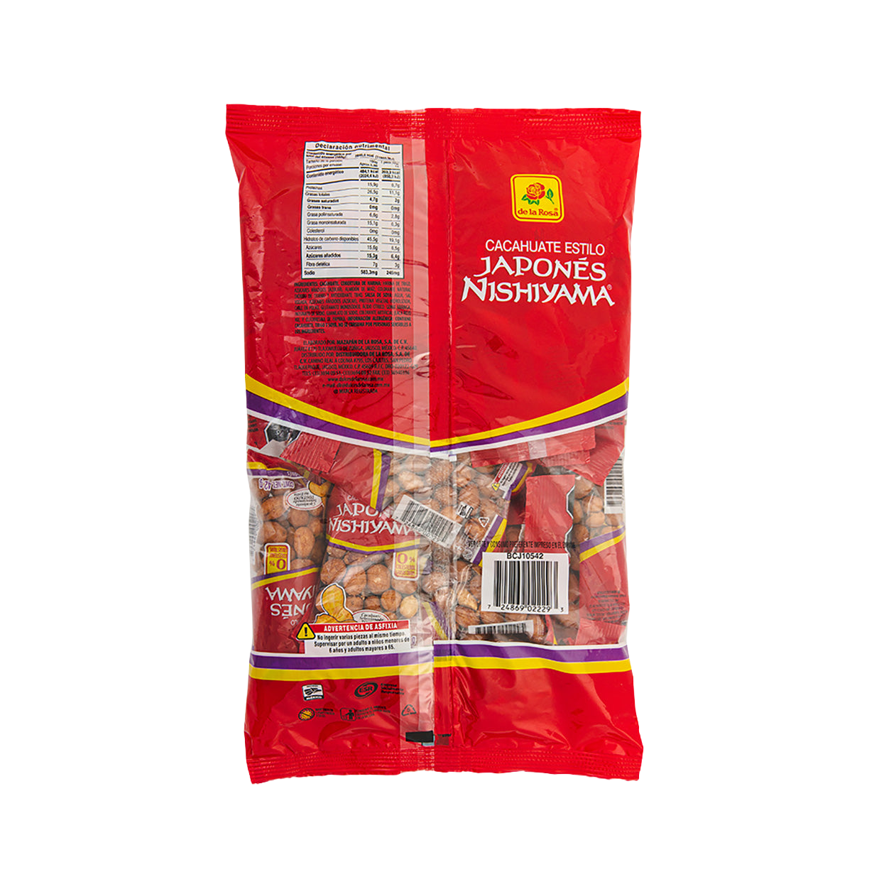 Cacahuate Japonés Nishiyama 14 piezas 42 grs