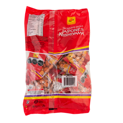Cacahuate Japonés Nishiyama 12 piezas 60 grs