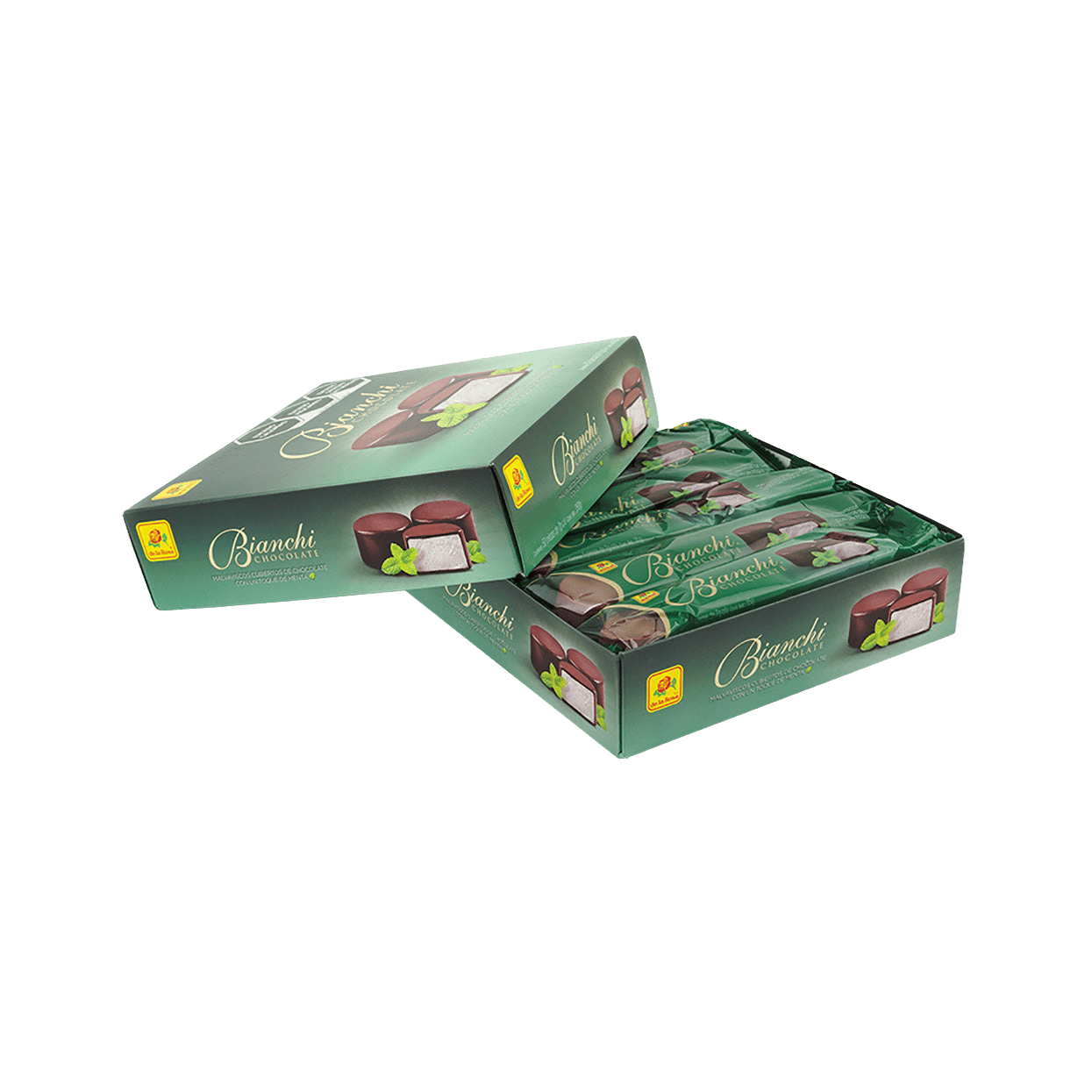 Bombón Bianchi Chocolate con Menta 50 piezas 7 grs