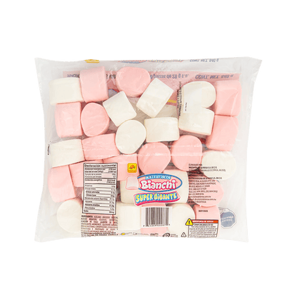 Bombón Bianchi Súper Gigante Blanco y Rosa 840 grs