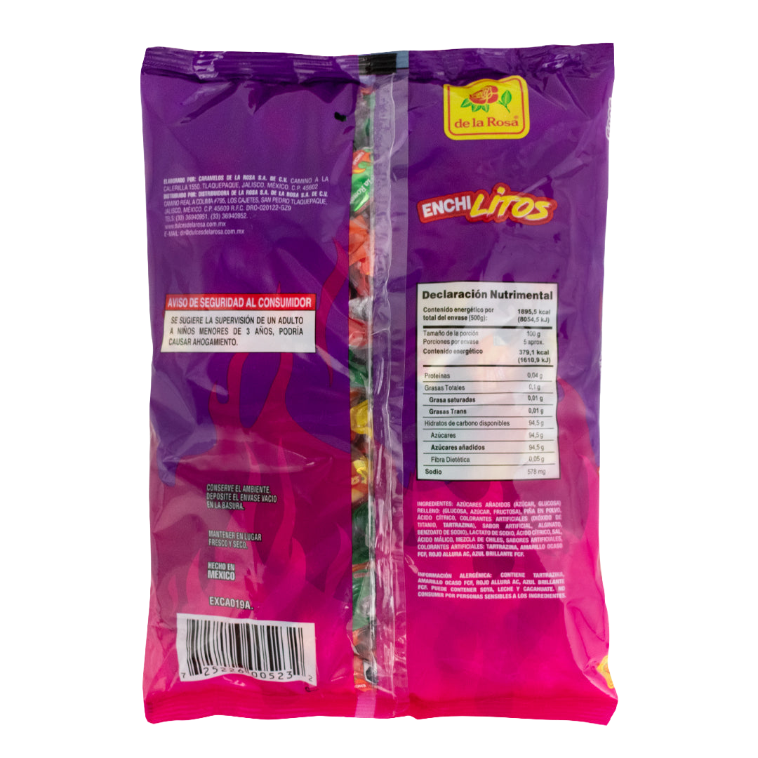 Caramelo Enchilitos 100 piezas 500 grs