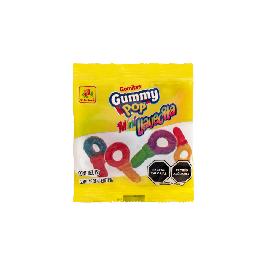 Gomitas Mini Gummy Pop Mini Llavecita