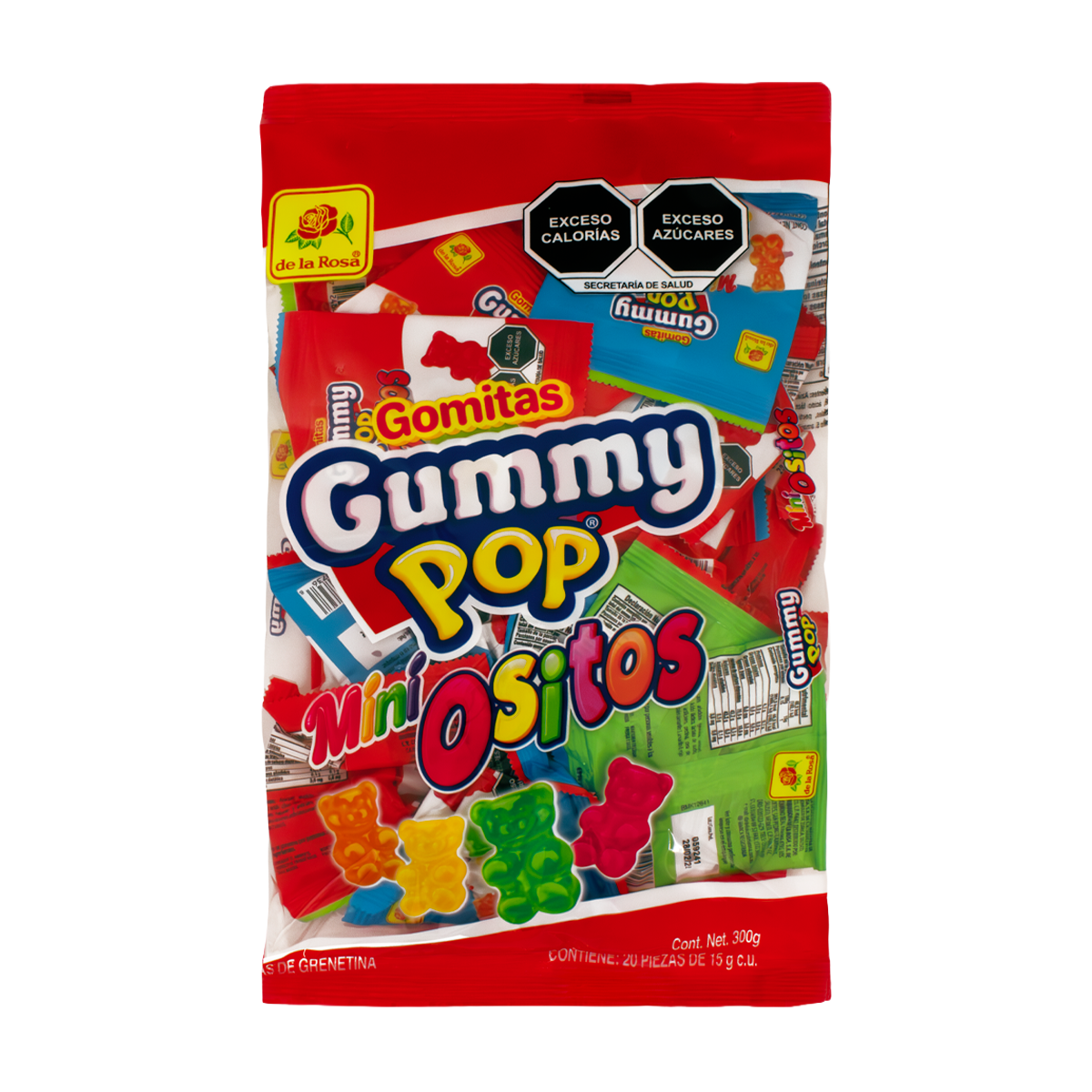 Gomitas Mini Gummy Pop Mini Ositos