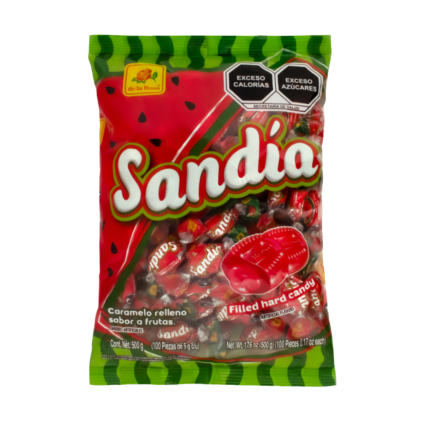 Caramelo Sandía 100 piezas de 5 g