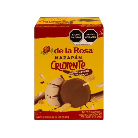 Mazapán Crujiente Con Chocolate 16 piezas de 40 g