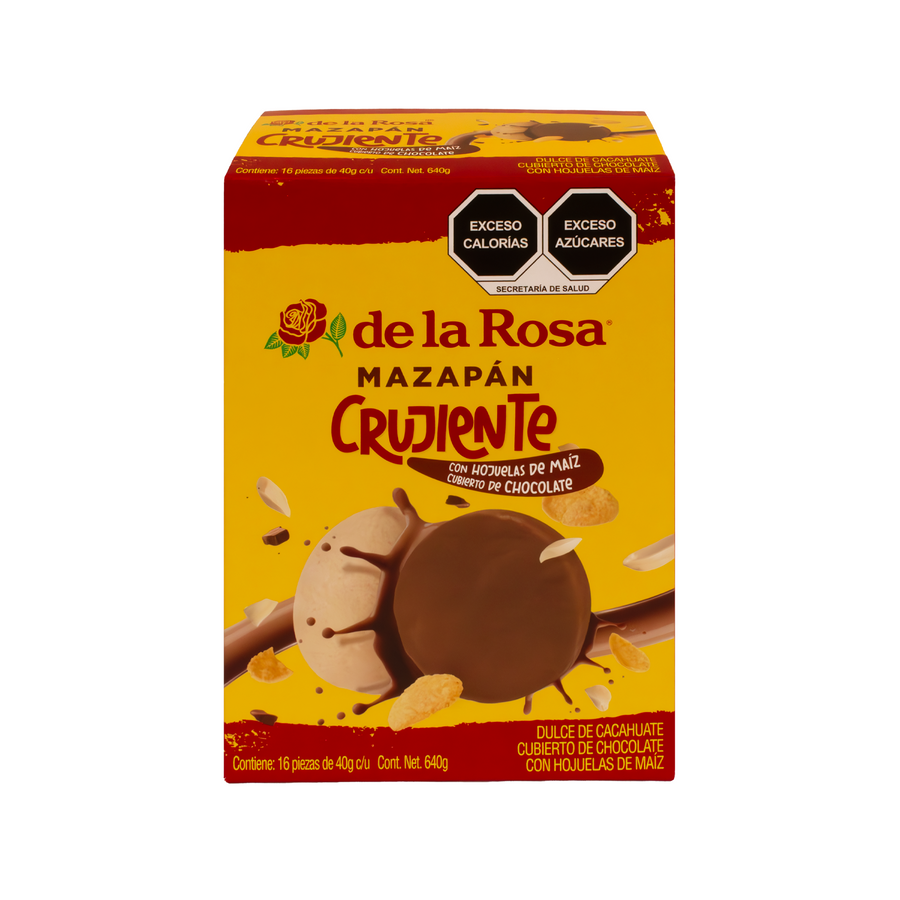 Mazapán Crujiente Con Chocolate 16 piezas de 40 g
