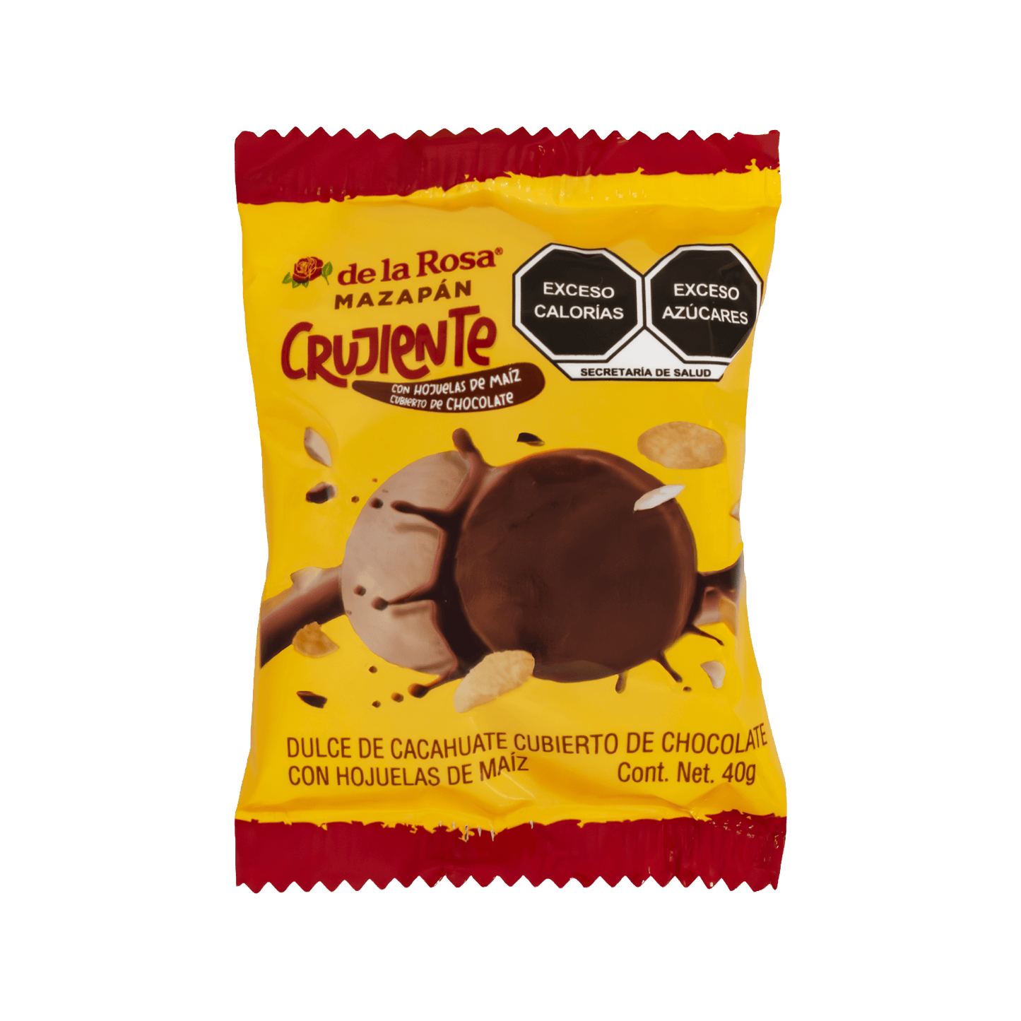 Mazapán Crujiente Con Chocolate 16 piezas de 40 g