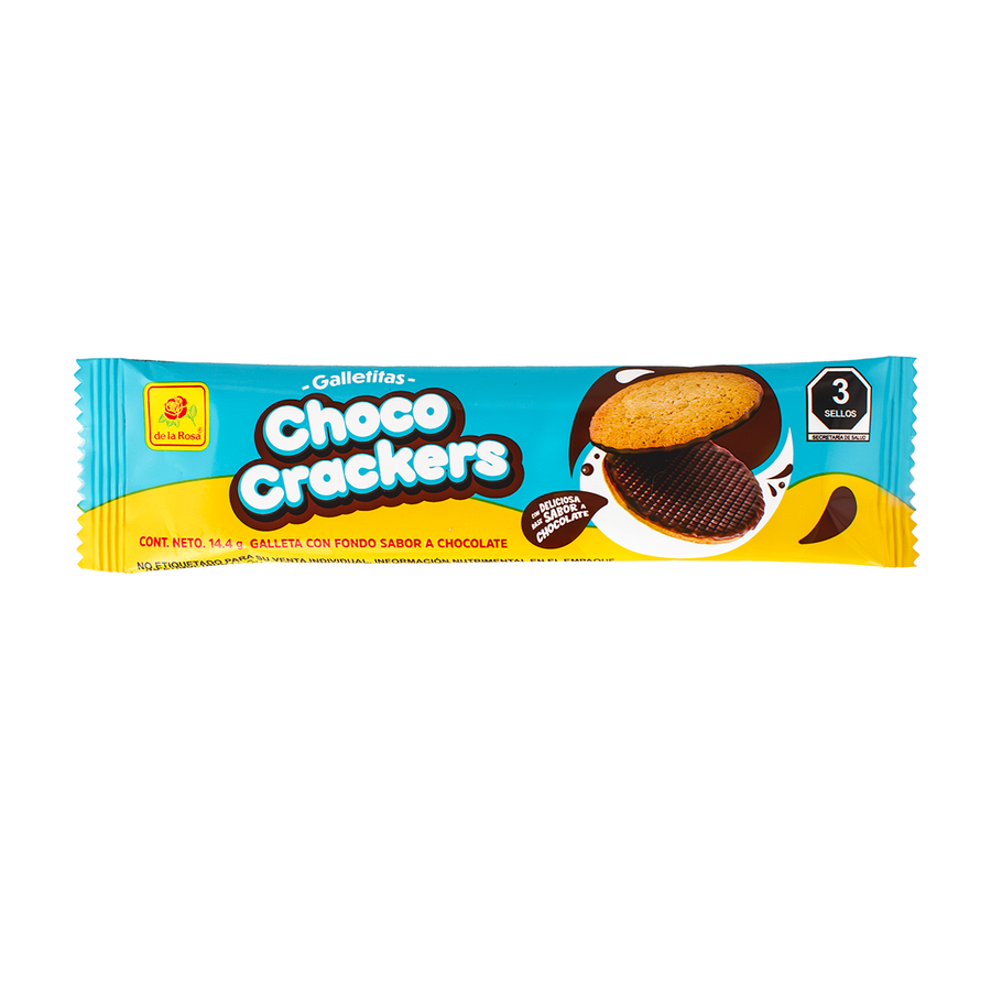 Galletitas Choco Crackers de la Rosa – 30 paquetes