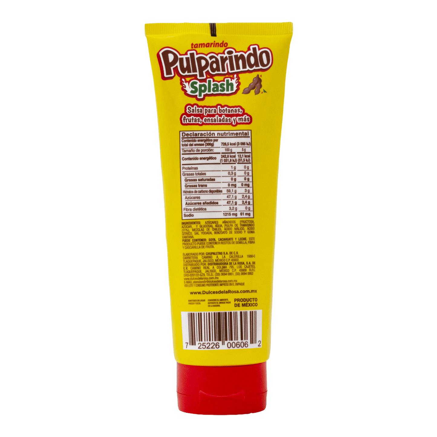 Pulparindo Splash Tamarindo