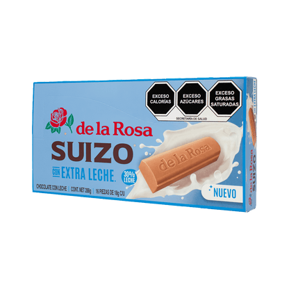 Chocolate Suizo de la Rosa con Extra Leche – 16 piezas