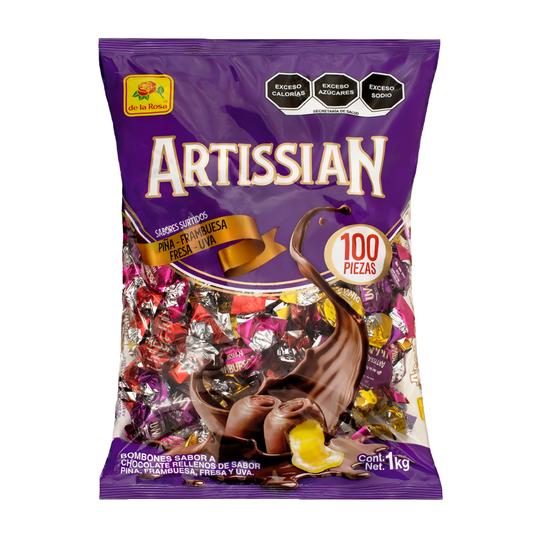 Chocolates Artissian de la Rosa – Sabores surtidos 1 kg