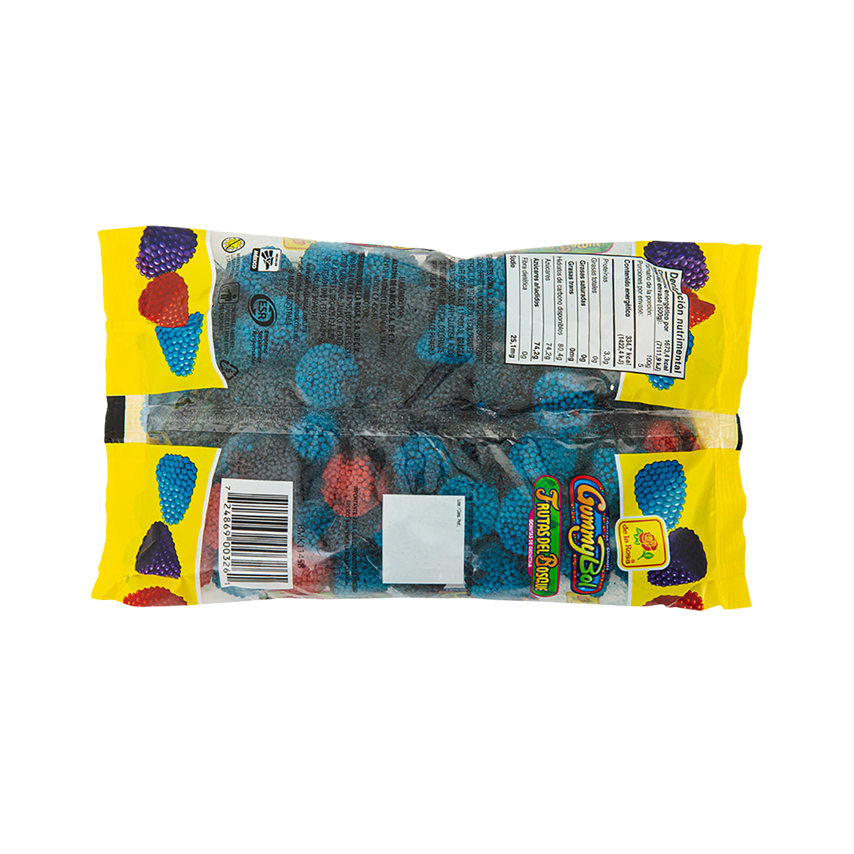 Gomitas Frutos del Bosque 500 grs