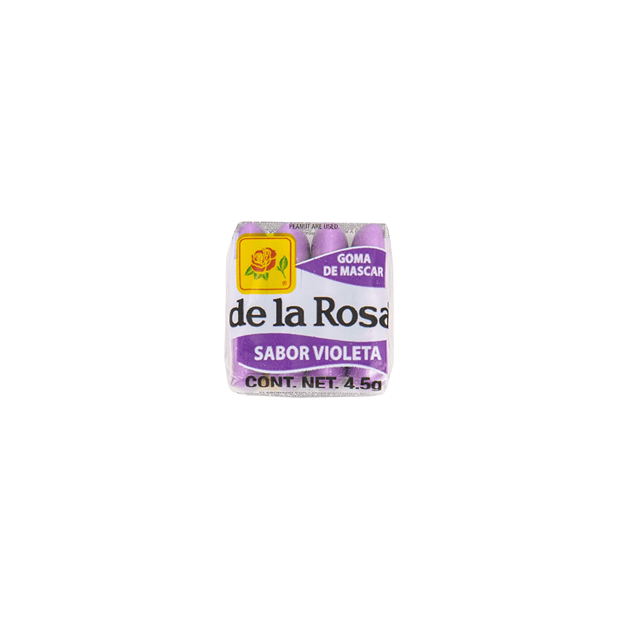 Chicle Cuatro Pastillas variedad de Colores 60 piezas 270 grs