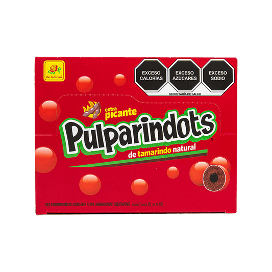 Pulparindots Extra Picante 20 piezas 30 grs