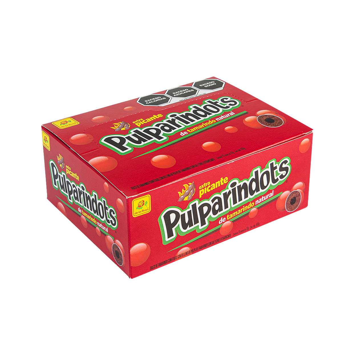 Pulparindots Extra Picante 20 piezas 30 grs