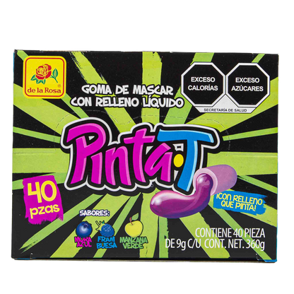 Chicle Relleno Pinta-T 40 piezas 9 grs