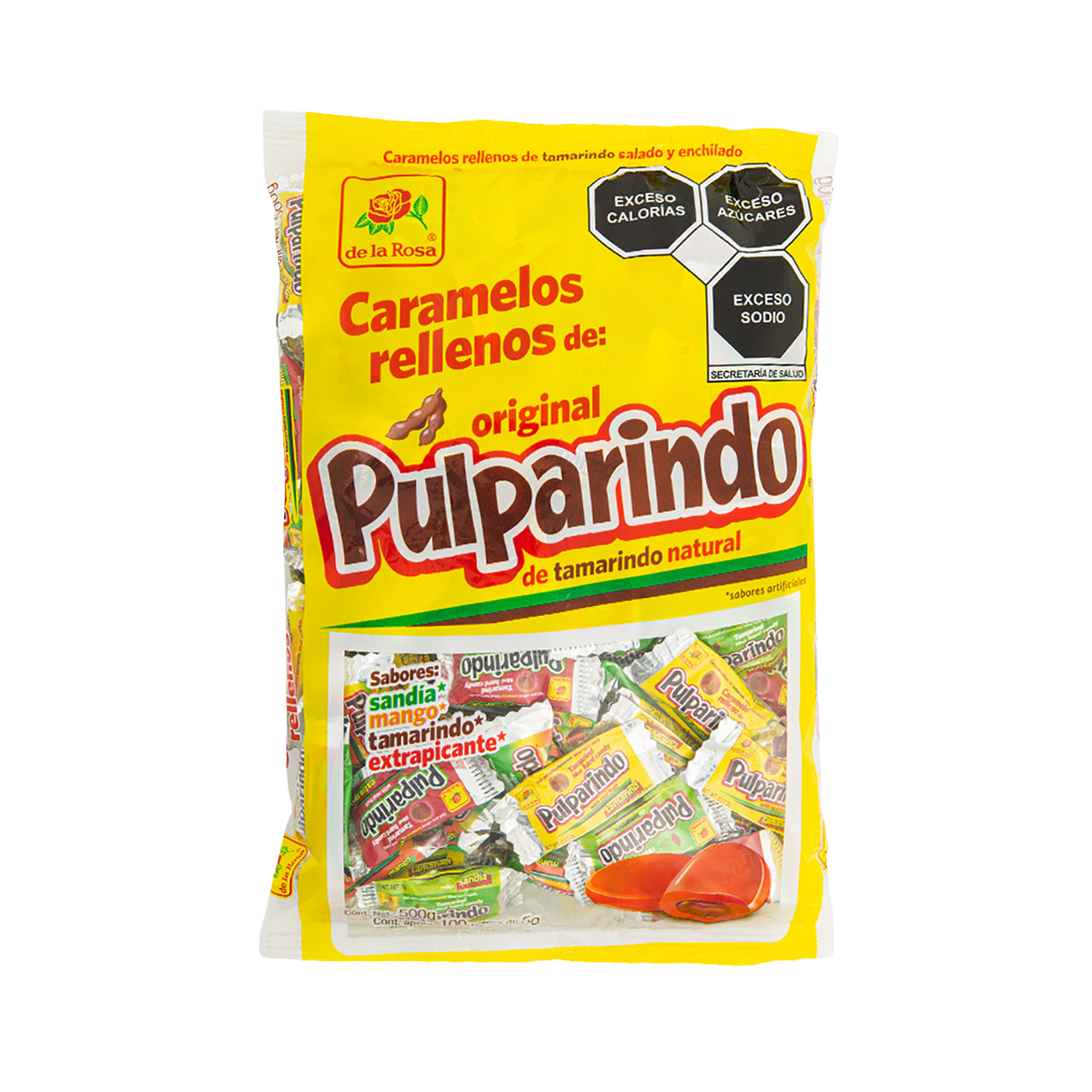 Caramelo Pulparindo 100 piezas 5 grs