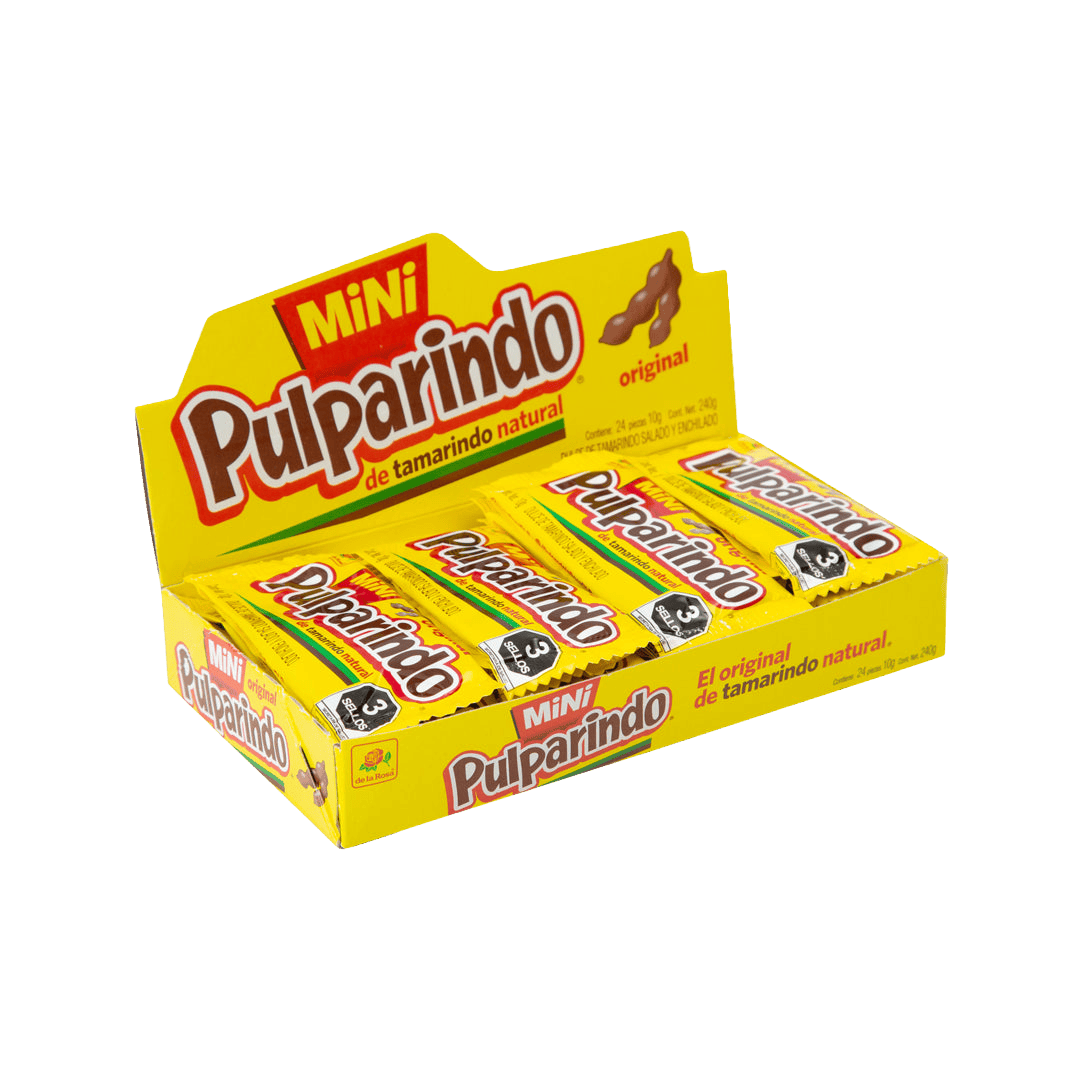 Pulparindo Original Mini 24 piezas 10 grs