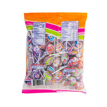 Paleta Jumbo Surtida 50 piezas 19 grs